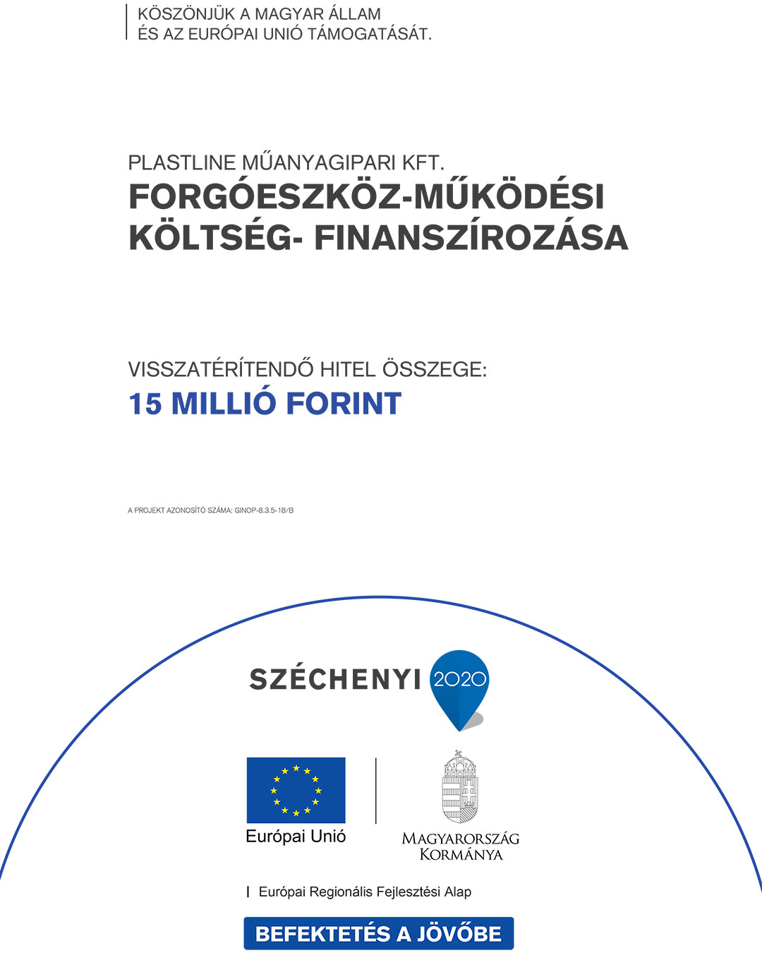 Európai Uniós támogatásból megvalósuló fejlesztések